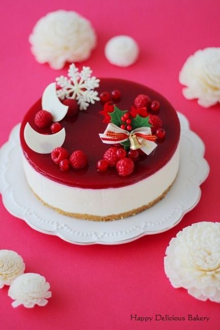 Happy Delicious Bakery 真っ赤なレアチーズケーキ