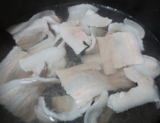 豆腐と青梗菜のうま煮　調理①