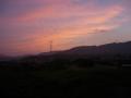 130831玉水橋からの夜明け前の空