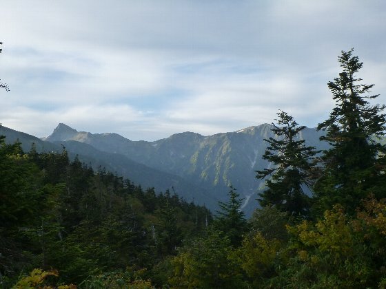 旭岳と清水岳