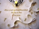 La Serinette　Gift clock(ﾒｯｾｰｼﾞｱｯﾌﾟ)
