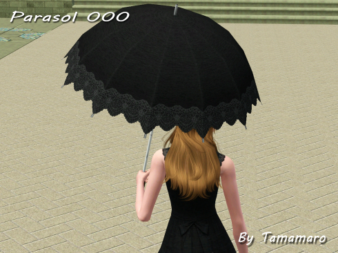 The Sims 3: Нестандартные аксессуары - Страница 3 Parasol001