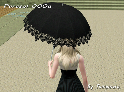 The Sims 3: Нестандартные аксессуары - Страница 3 Parasol002