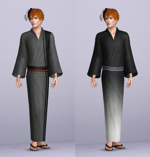 Китайский и японский стили: кимоно и т. д. Yukata_zouri001